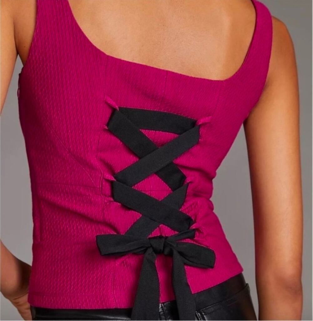 NWT Maeve x Anthropologie Tie-Back Tank. Size L. Retails $80